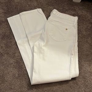 white Kate Spade jeans